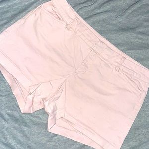 Old Navy pixie shorts, light pink, sz6